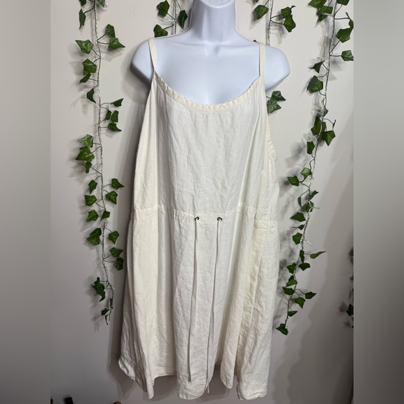 Eileen Fisher 100% Organic Linen Dress Size 3X - Picture 1 of 6